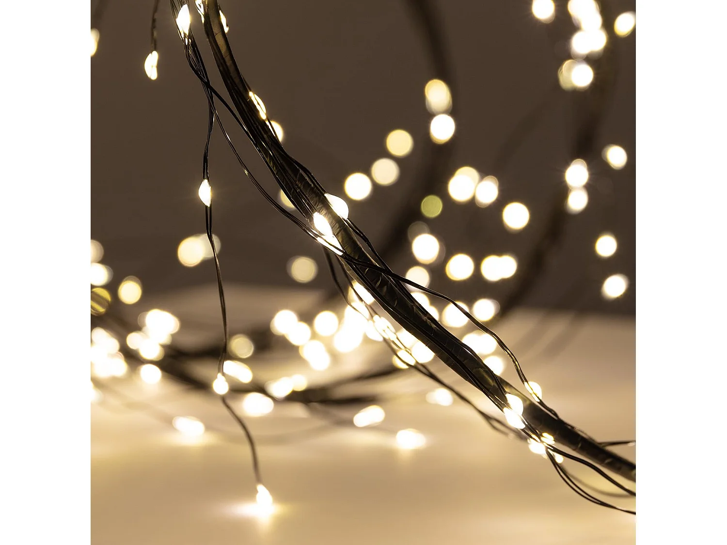 Guirlande Extérieure LED Tawi 1.5m  3000K Blanc chaud