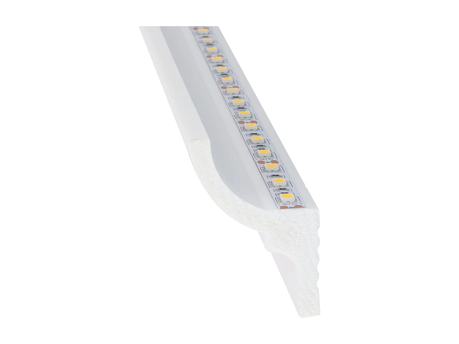 Moldura para Tira LED 2m Classic Blanco