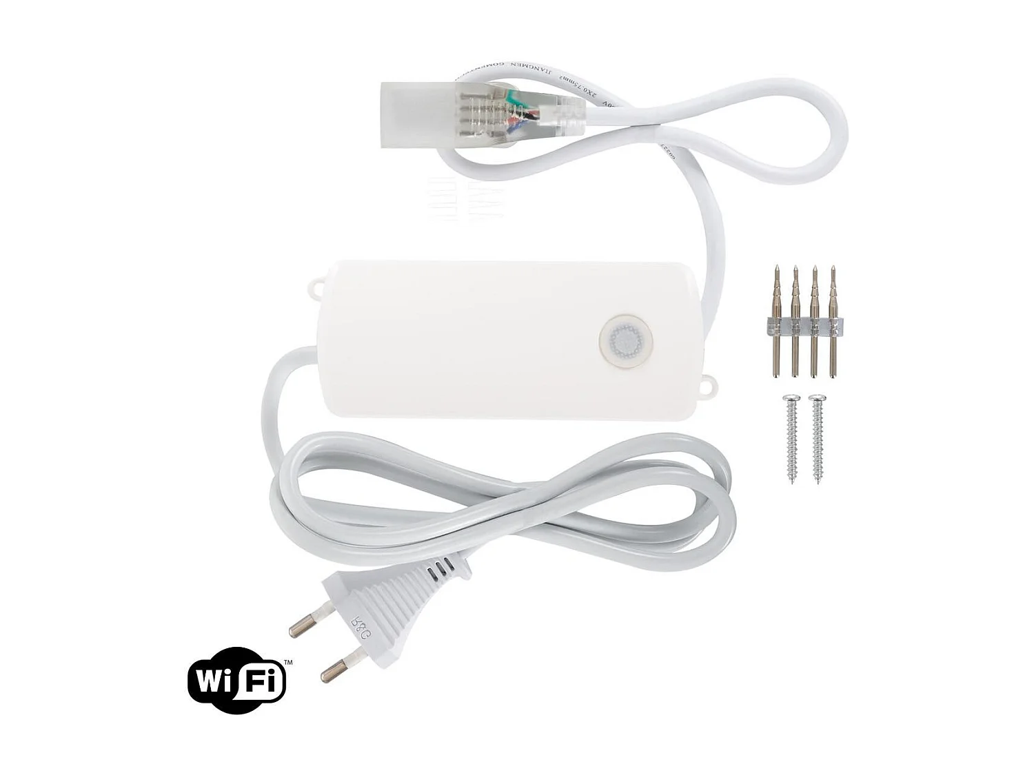 Contrôleur WiFi Ruban LED RGB 220V AC IP65 Coupe tous les 100cm  RGB