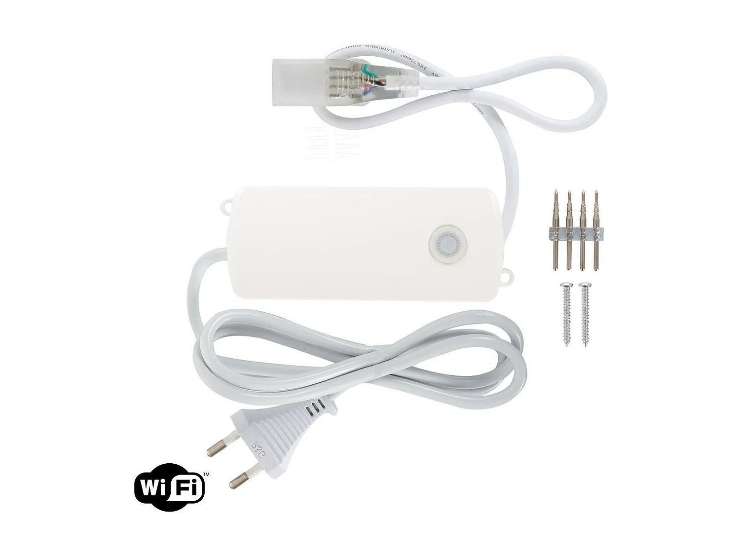 Contrôleur WiFi Ruban LED RGB 220V AC IP65 Coupe tous les 100cm  RGB