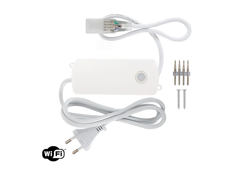 Contrôleur WiFi Ruban LED RGB 220V AC IP65 Coupe tous les 100cm  RGB