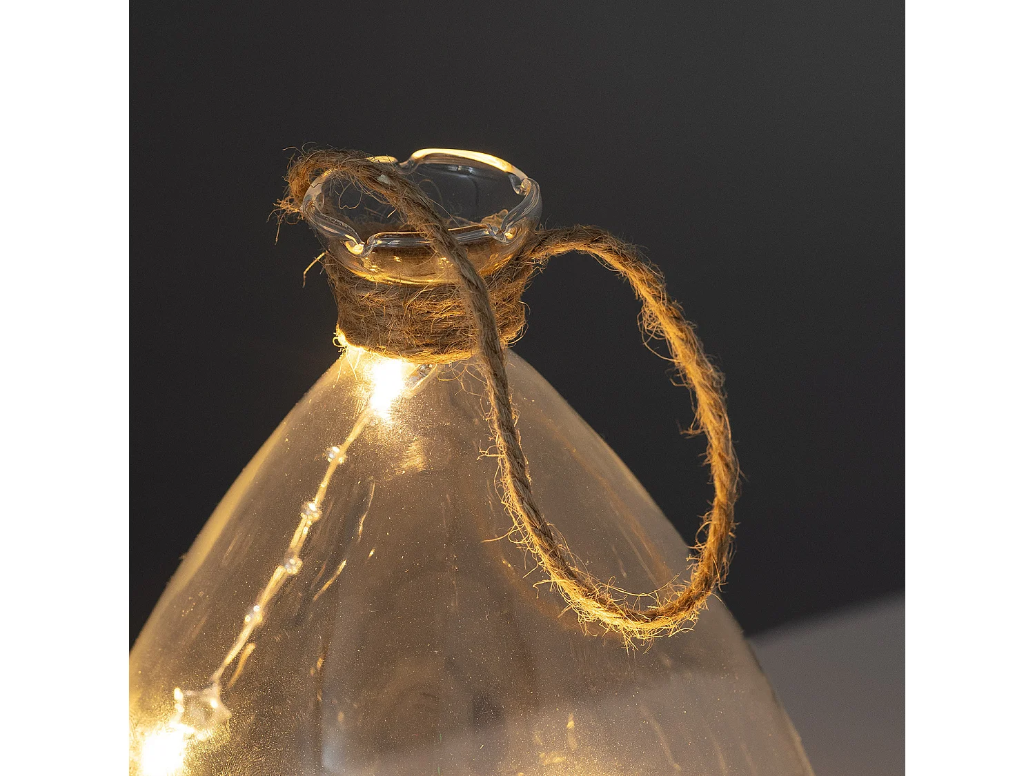 Boccia di Vetro LED Botero 3000K Bianco Caldo