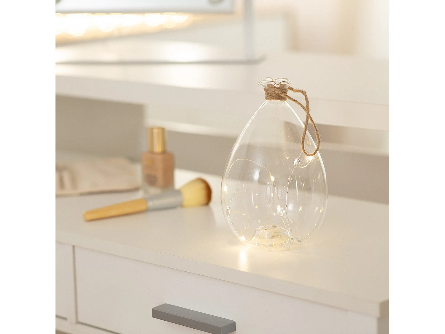 Bocal Crystal LED Botero 3000K Blanc chaud