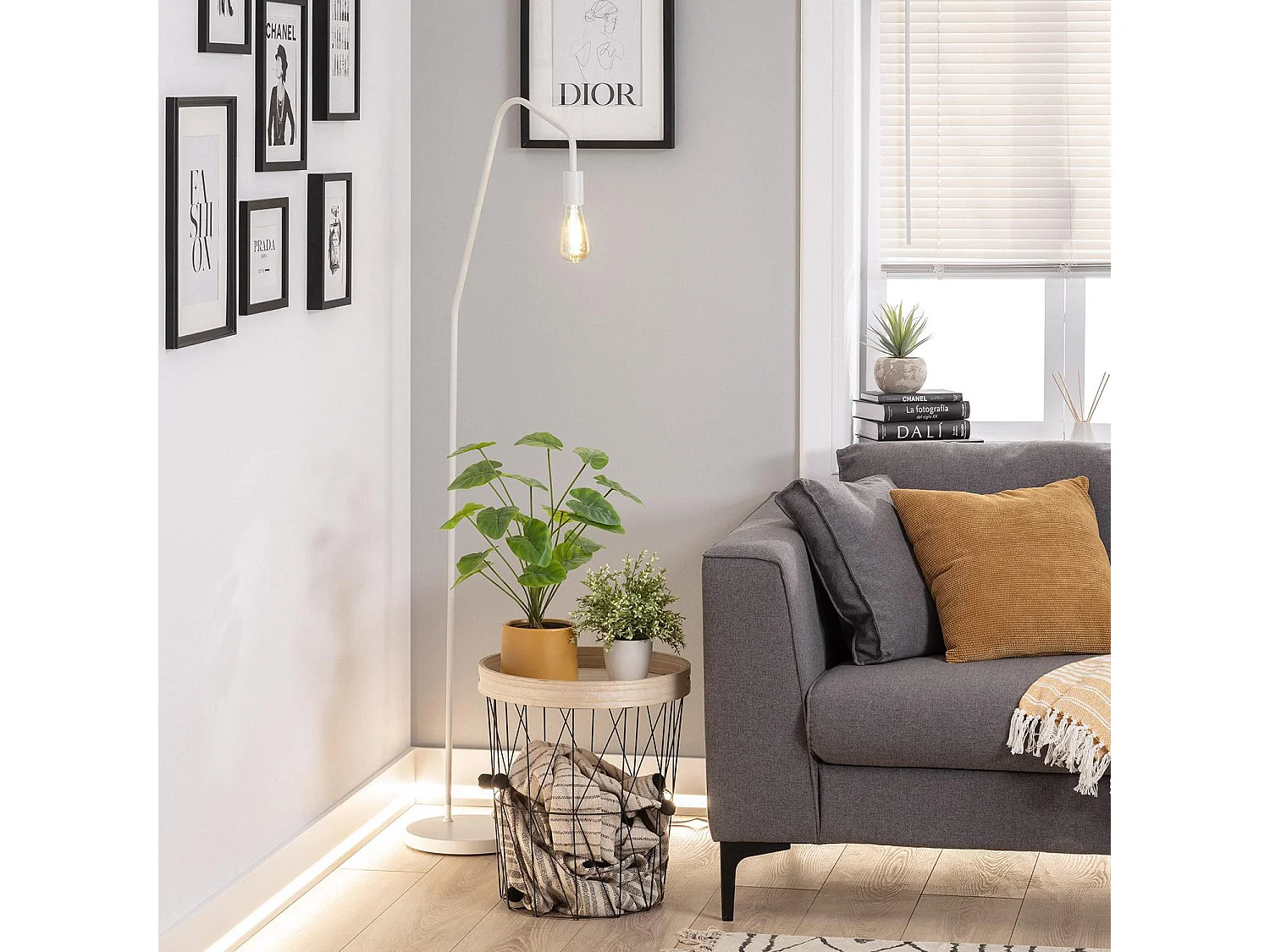 Moulure Plinthe pour Ruban LED Classic avec Capot Continu 10 m