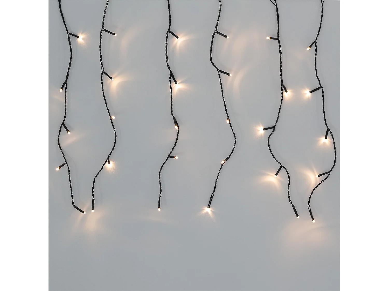 Tenda a Ghirlanda LED Regolabile 3000K Bianco Caldo