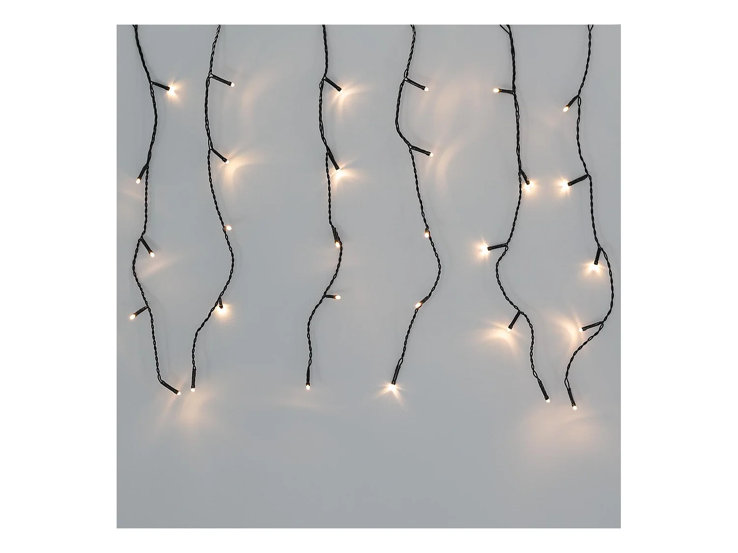 Rideau de Guirlande LED Dimmable  3000K Blanc chaud