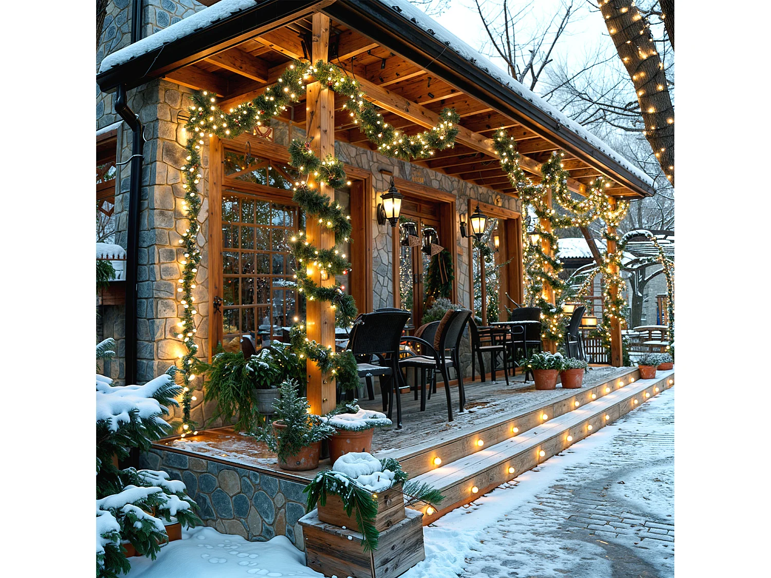 Ghirlanda Cavo LED Classic Nero 35m 3000K Bianco Caldo