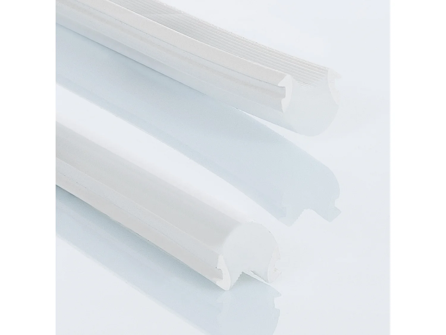 Bobina 100m Difusor de Silicona 8mm para Letrero de Neón LED Azul