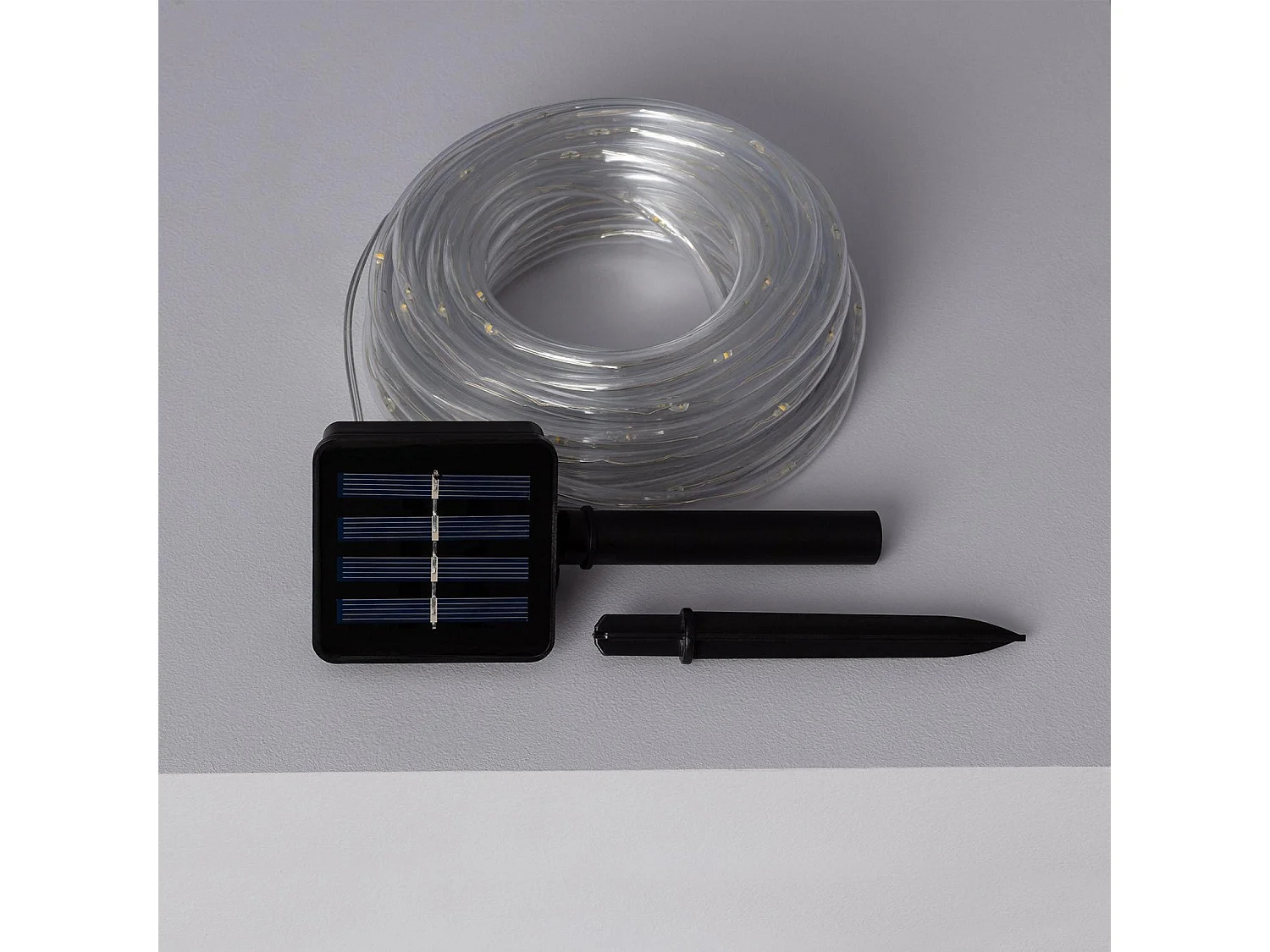 Guirlande Solaire Extérieure de Ruban LED 11m 3000K Blanc chaud