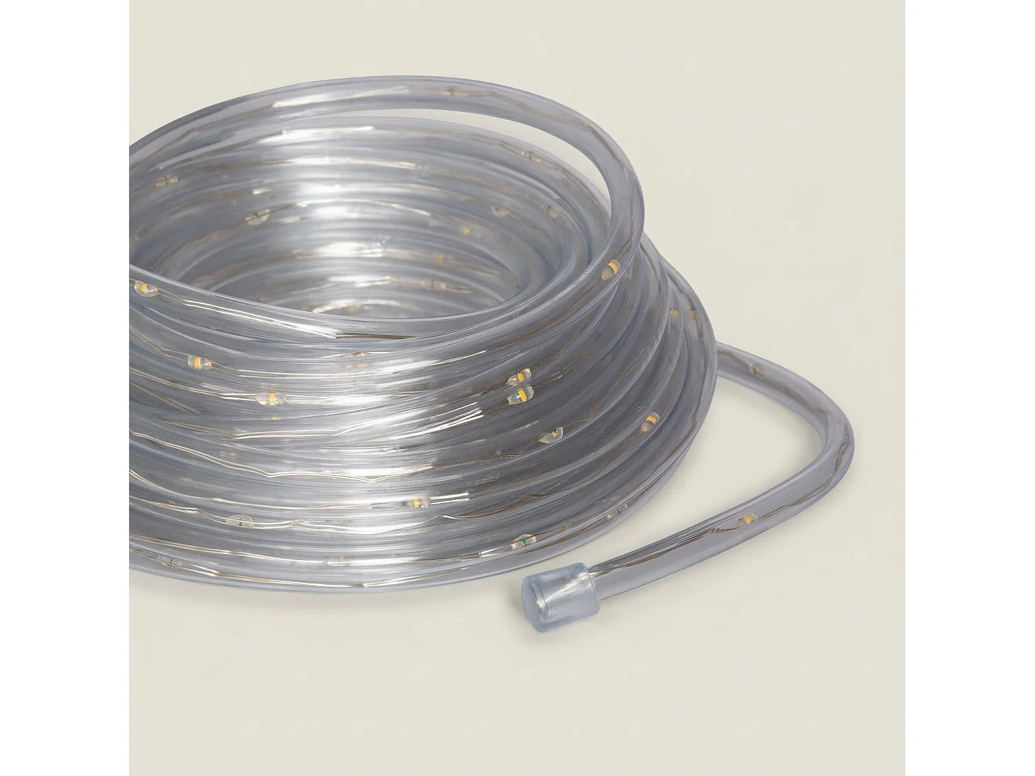 Ghirlanda Solare per Esterni di Striscia LED 11m 3000K Bianco Caldo