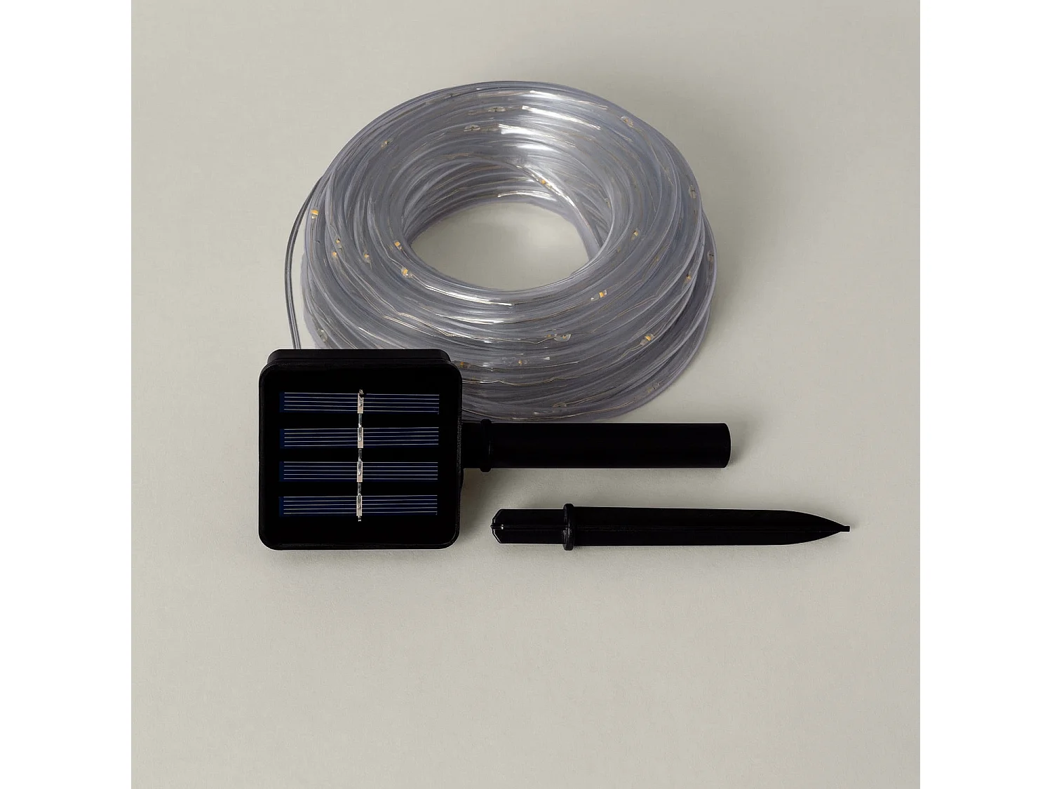 Ghirlanda Solare per Esterni di Striscia LED 11m 3000K Bianco Caldo