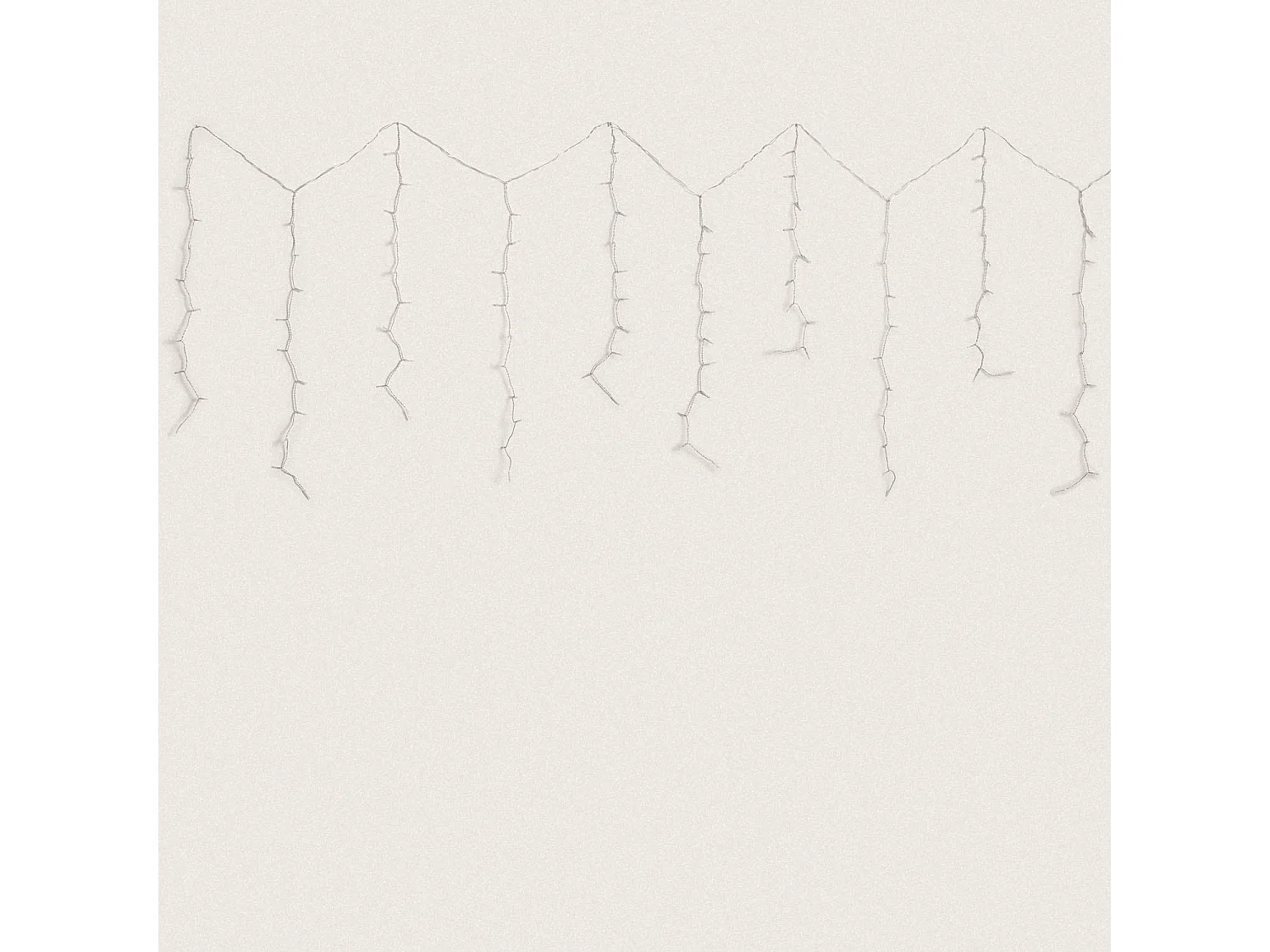 Rideau de Guirlande LED 3m 3000K Blanc chaud