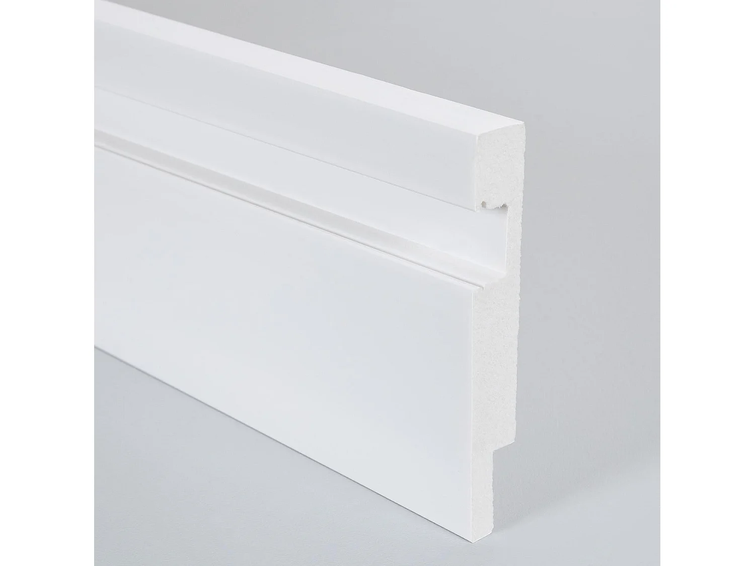 Moulure Plinthes Modern pour Rubans LED  6 m