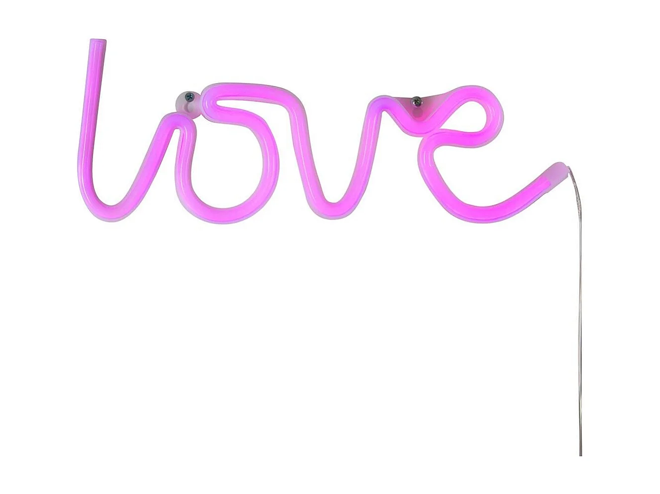 Enseigne Néon LED "LOVE" Rose