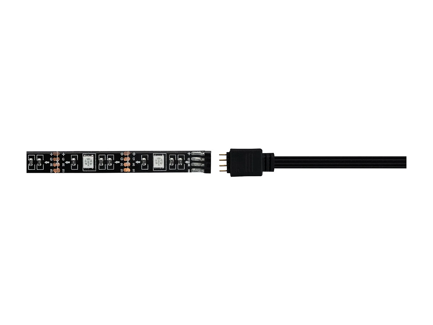 Ruban LED 5V RGB 30 LED/m 2m IP65 Kit avec USB pour Télévision RGB