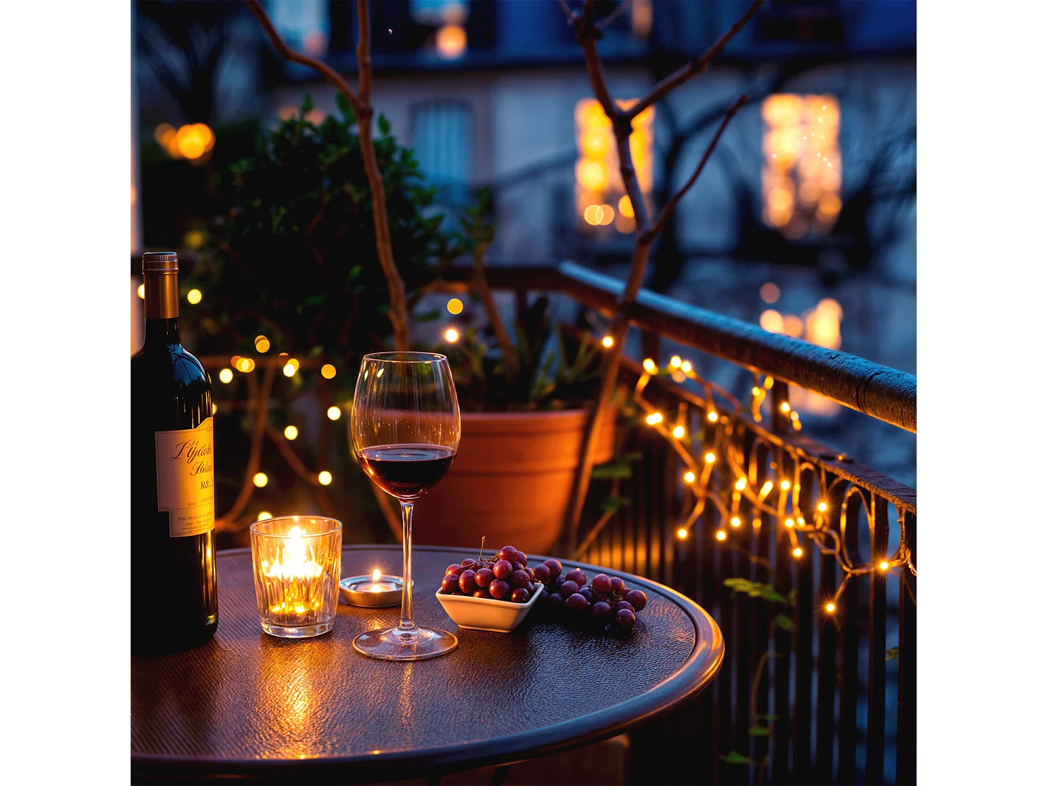 Guirlande Extérieure LED Piner 6m  3000K Blanc chaud