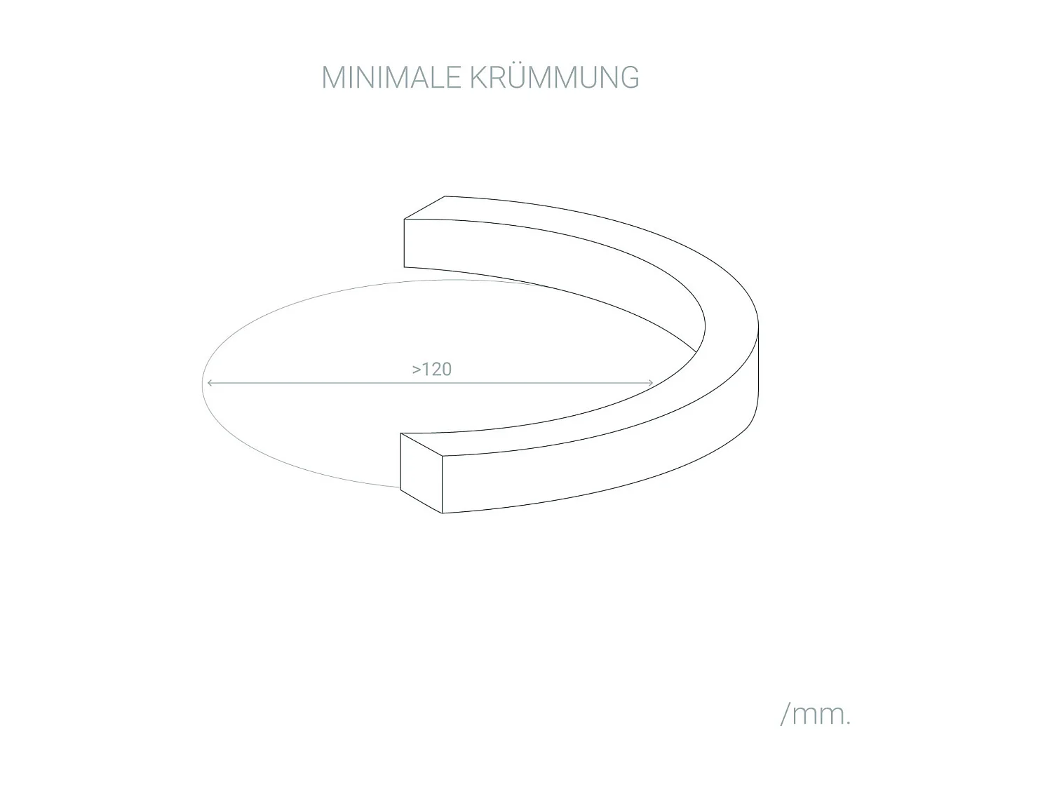 Ruban LED Néon 24V BOBINE 50m 9.5W/m Coupe 5cm IP65 NFLEX6 Blanc froid