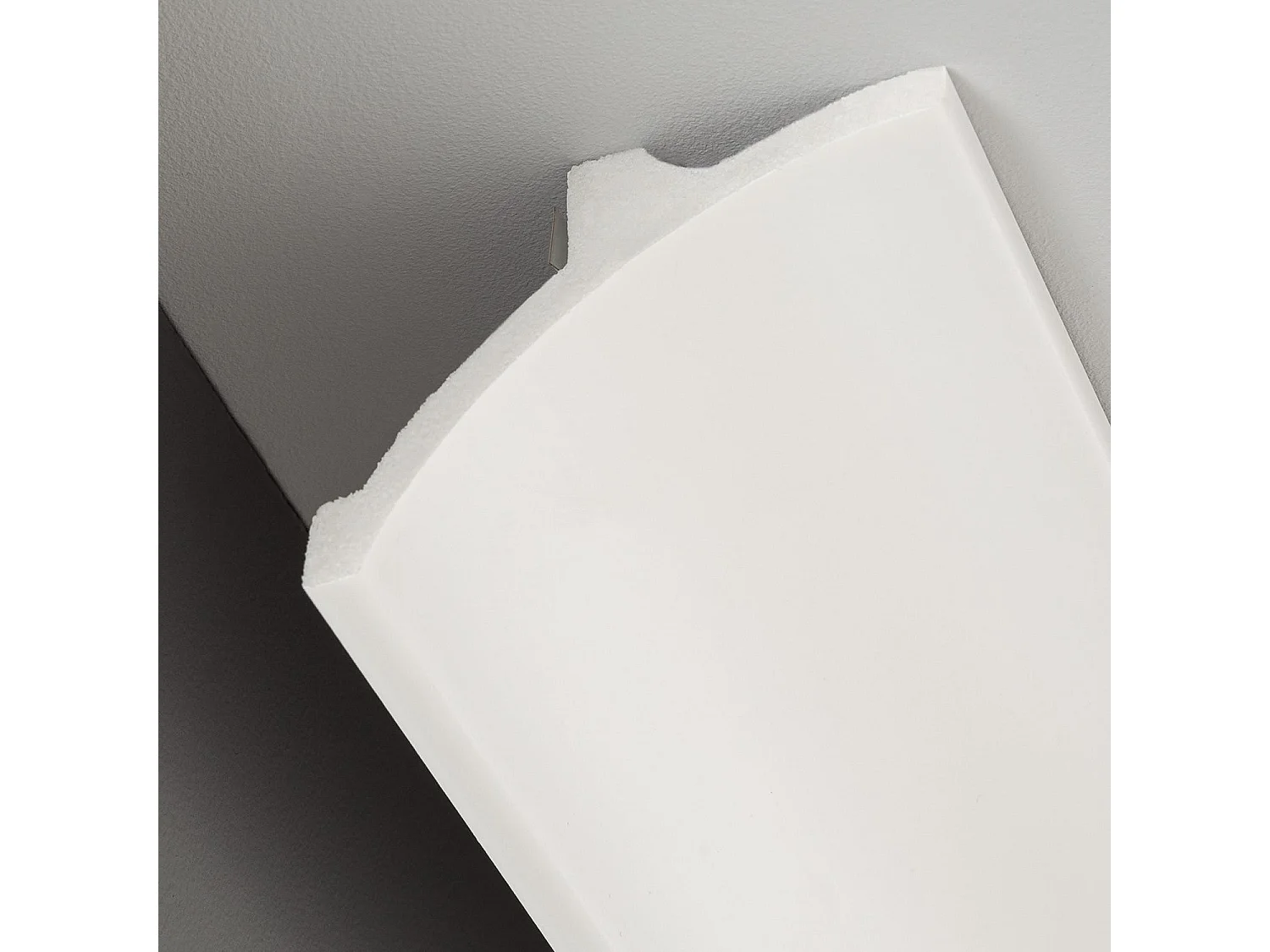 Moulure Arc 2m pour Ruban LED Blanc