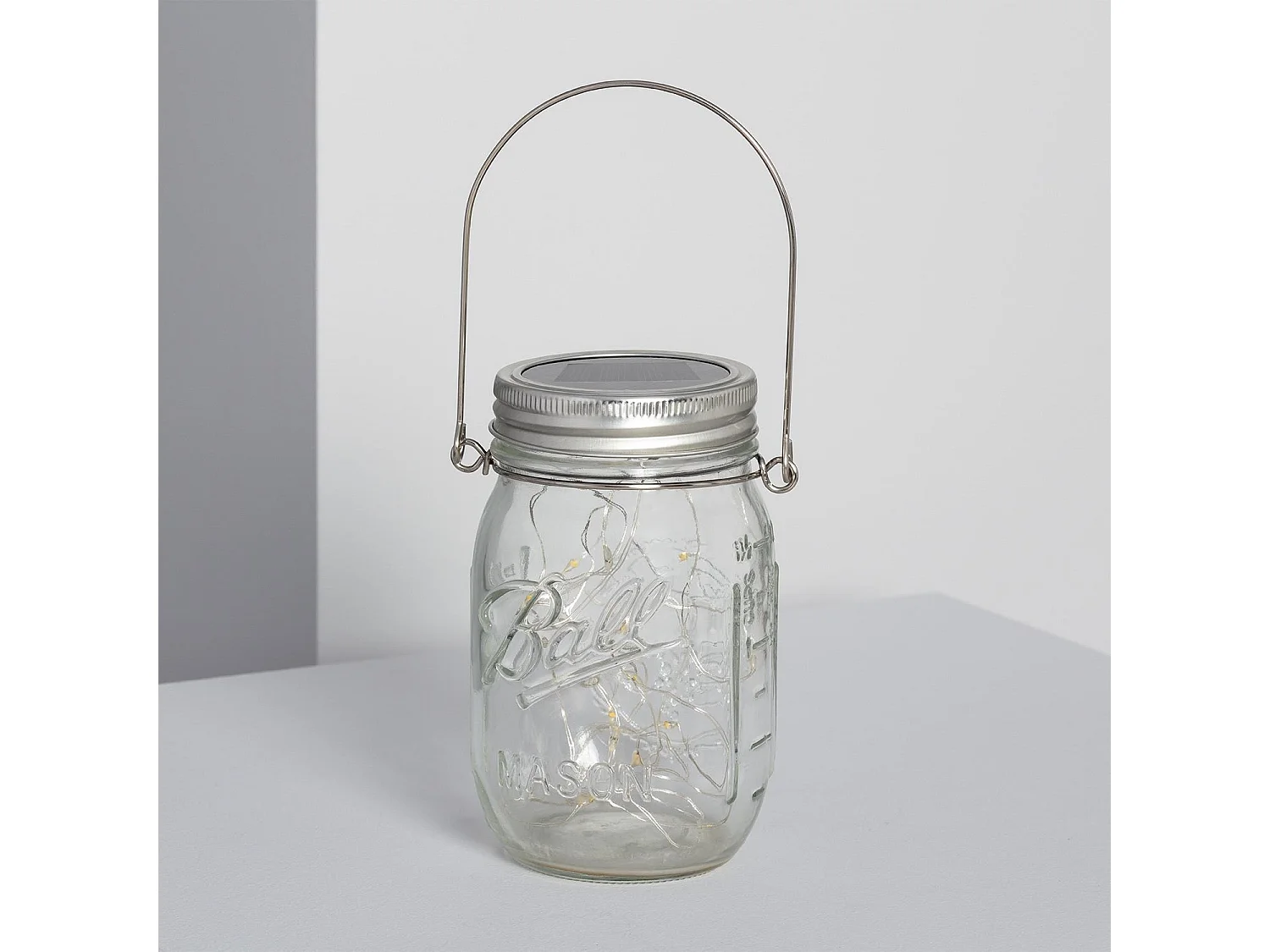 Lampe LED Extérieure Bocal Solaire 3000K Blanc chaud