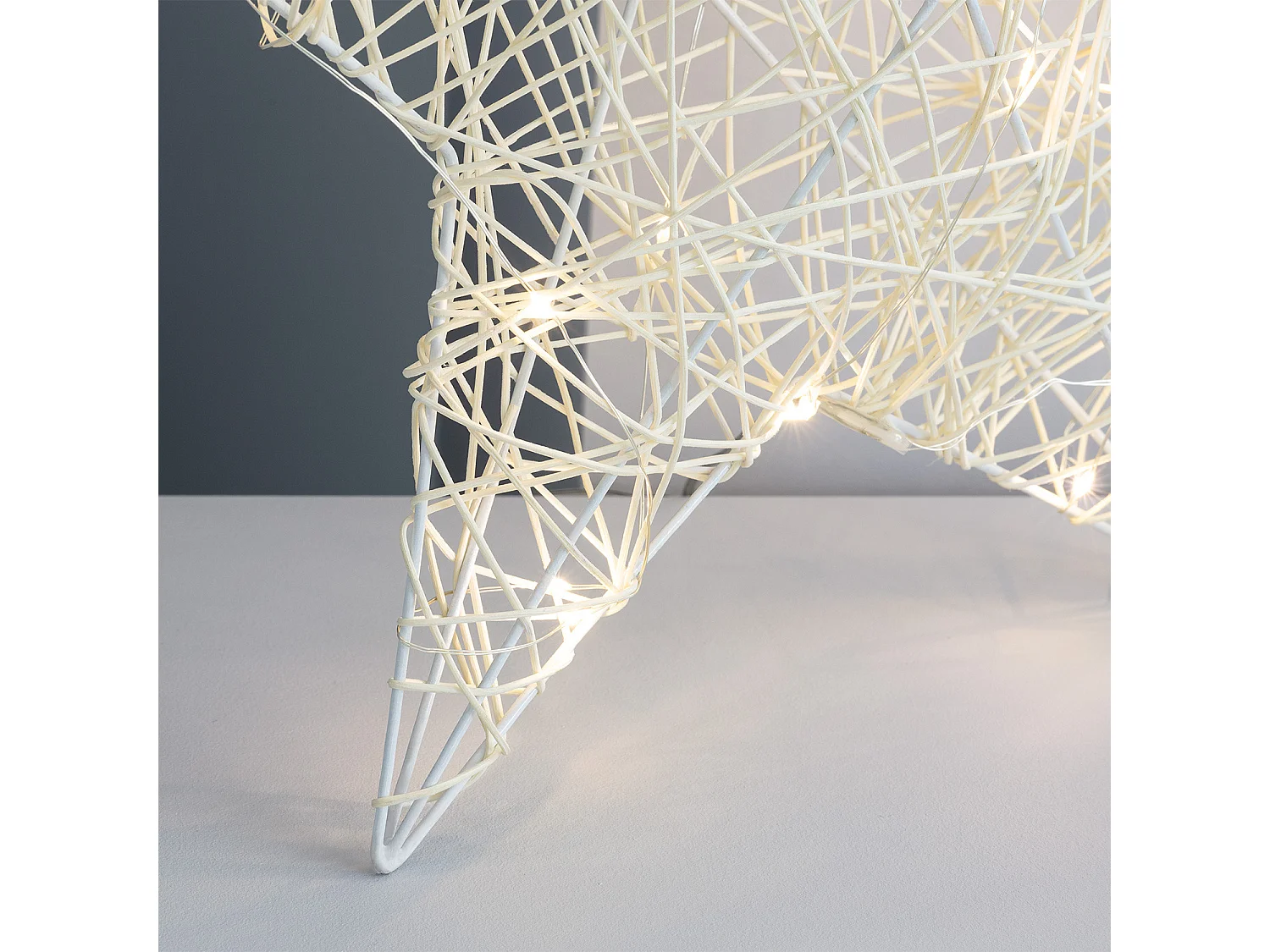 Étoile Lumineuse LED Irawo 42x42 cm 3000K Blanc chaud