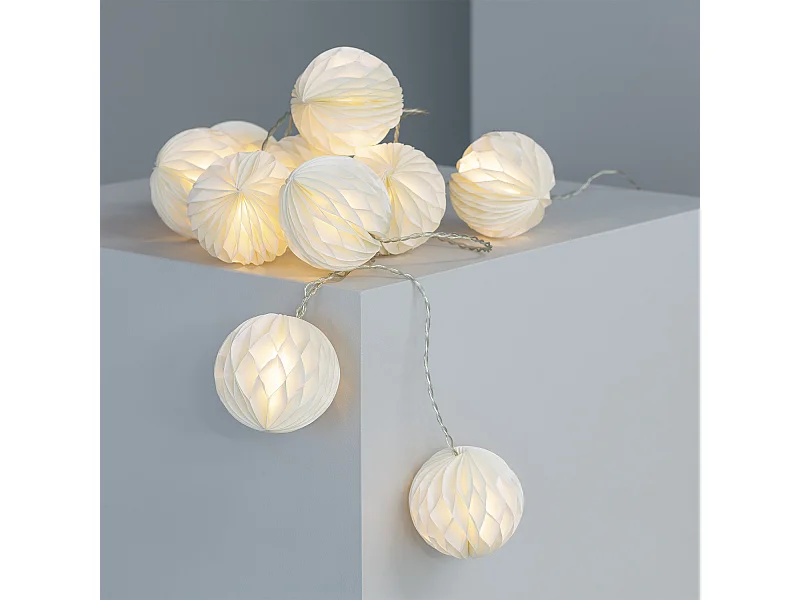 Ghirlanda di Luci LED Stewpot con Batteria 2,1m 3000K Bianco Caldo