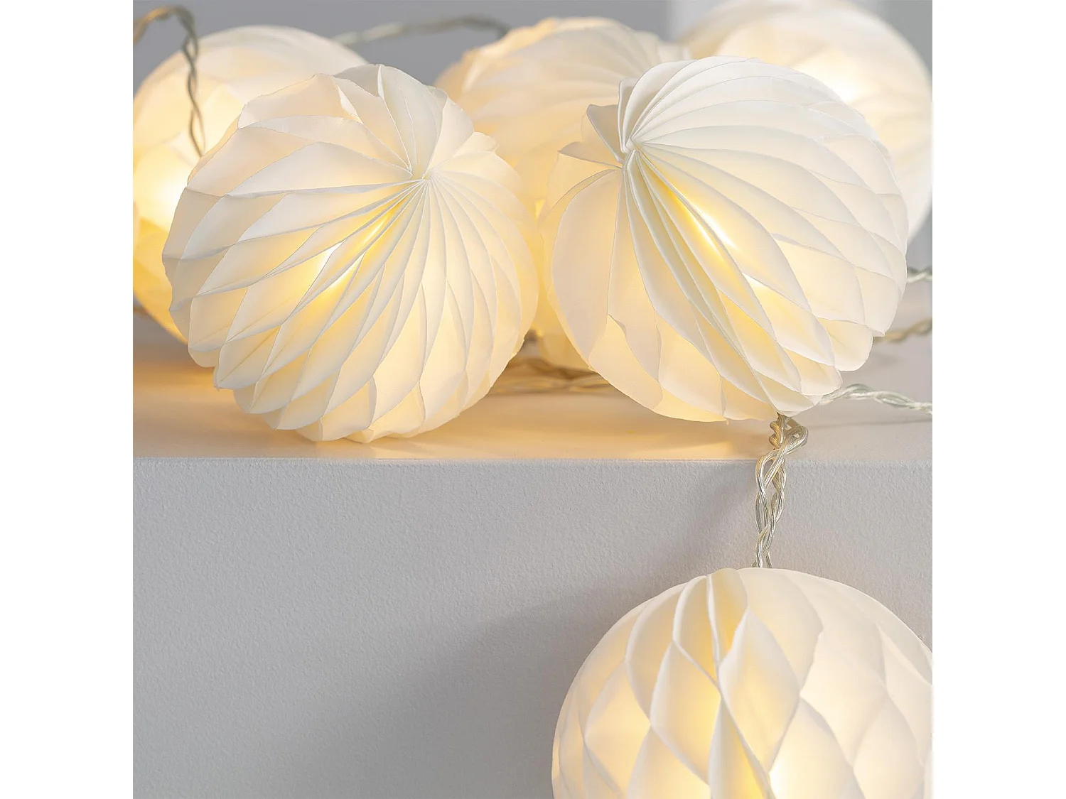 Guirnalda de Luces LED Stewpot con Batería 2,1m 3000K Blanco Cálido