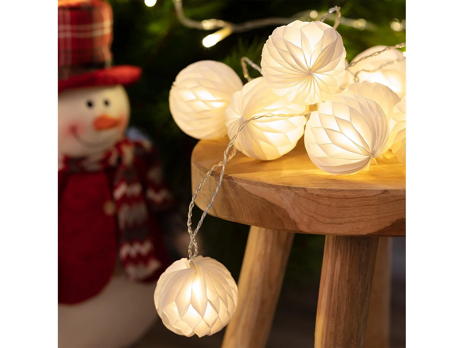 Guirlande LED Stewpot à Piles 2.1m 3000K Blanc chaud