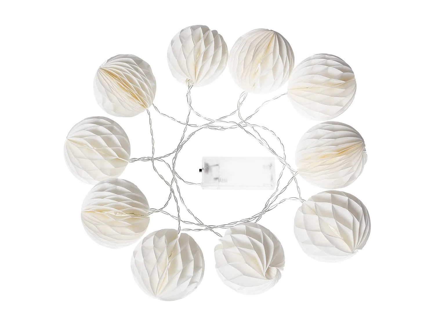 Guirlande LED Stewpot à Piles 2.1m 3000K Blanc chaud