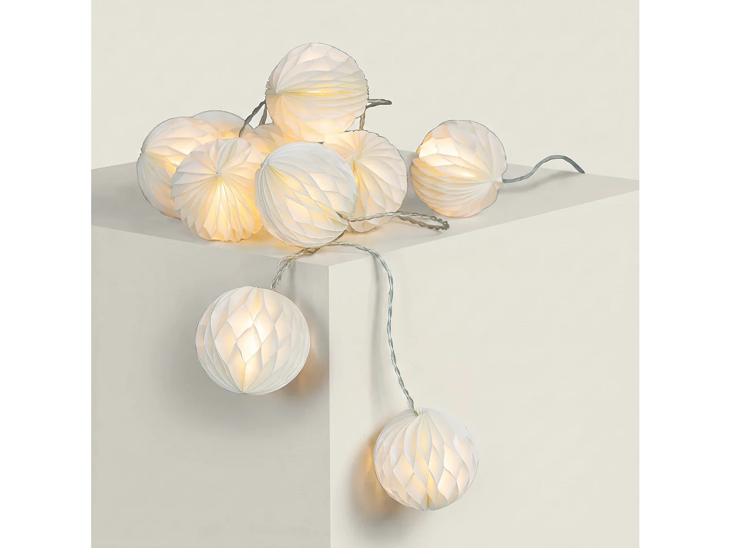 Guirlande LED Stewpot à Piles 2.1m 3000K Blanc chaud