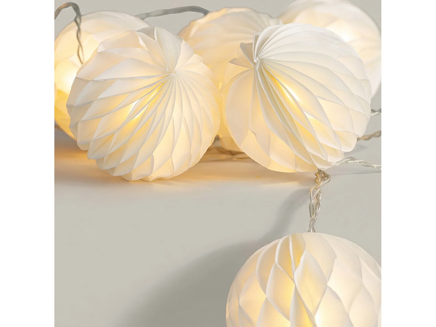 Guirlande LED Stewpot à Piles 2.1m 3000K Blanc chaud