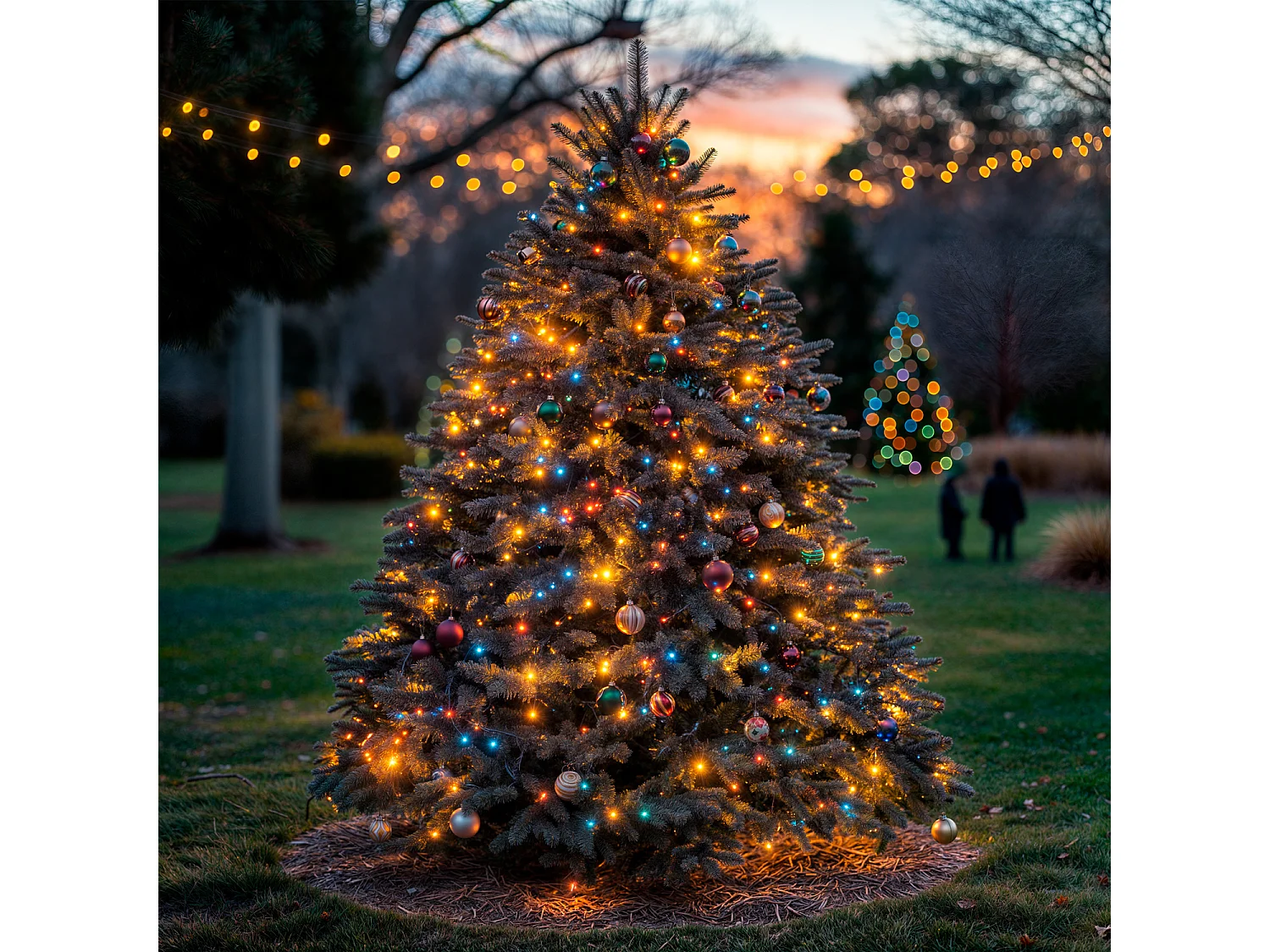 Guirlande LED Extérieure Solaire RGB Kentia 50LED 7m RGB