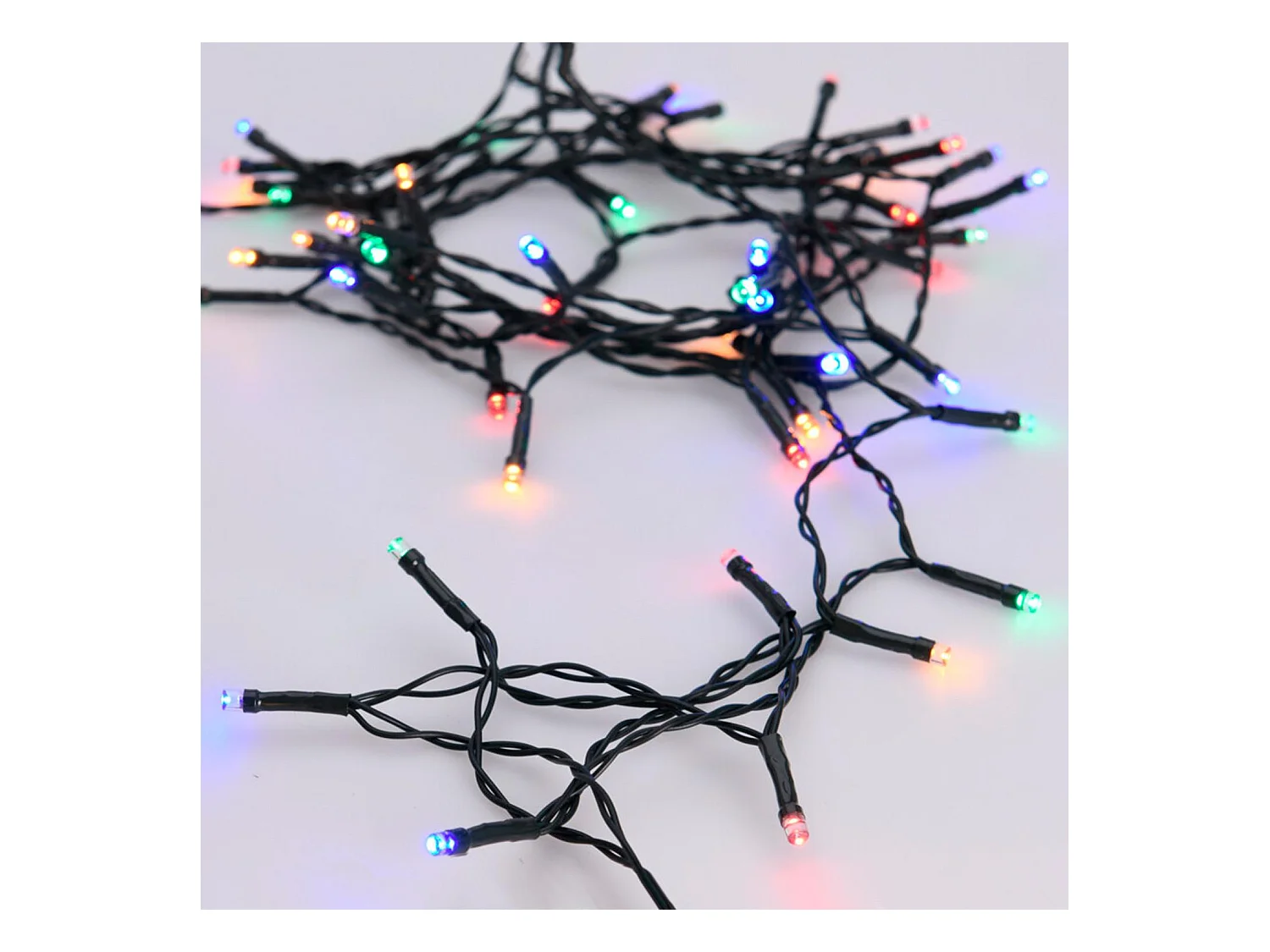 Guirlande LED Extérieure Solaire RGB Kentia 50LED 7m RGB