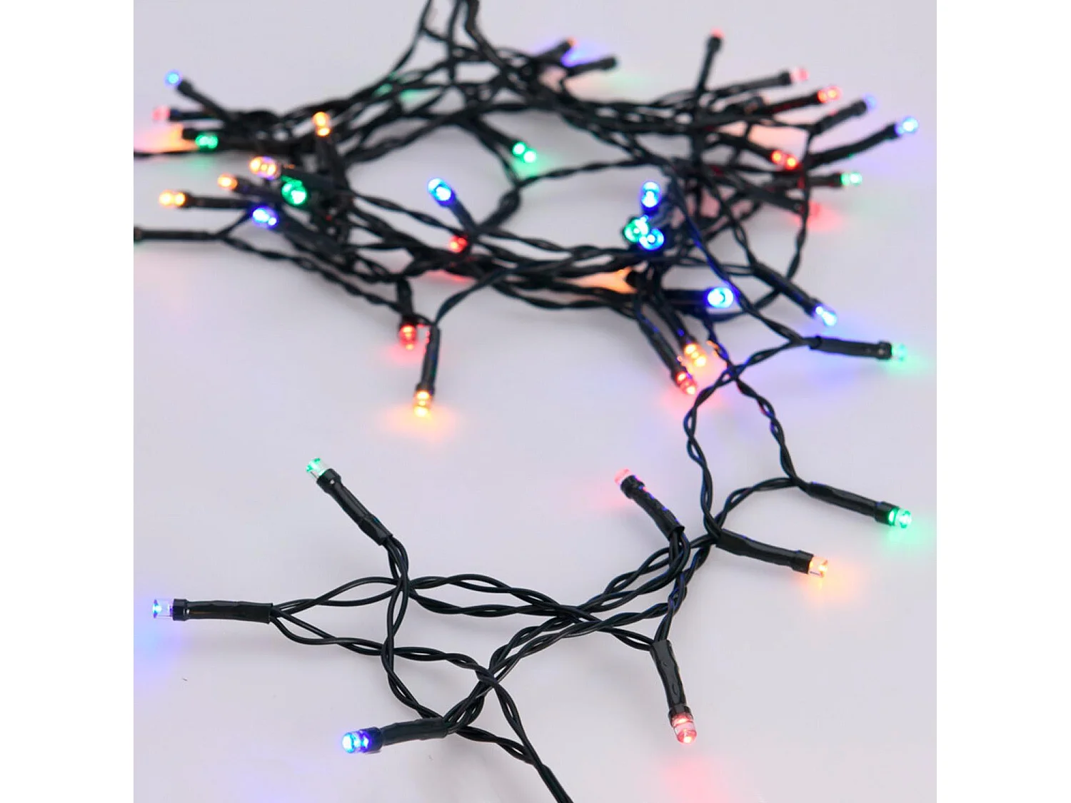 Guirlande LED Extérieure Solaire RGB Kentia 50LED 7m RGB