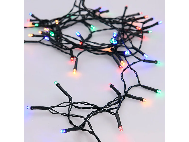Guirlande LED Extérieure Solaire RGB Kentia 50LED 7m RGB