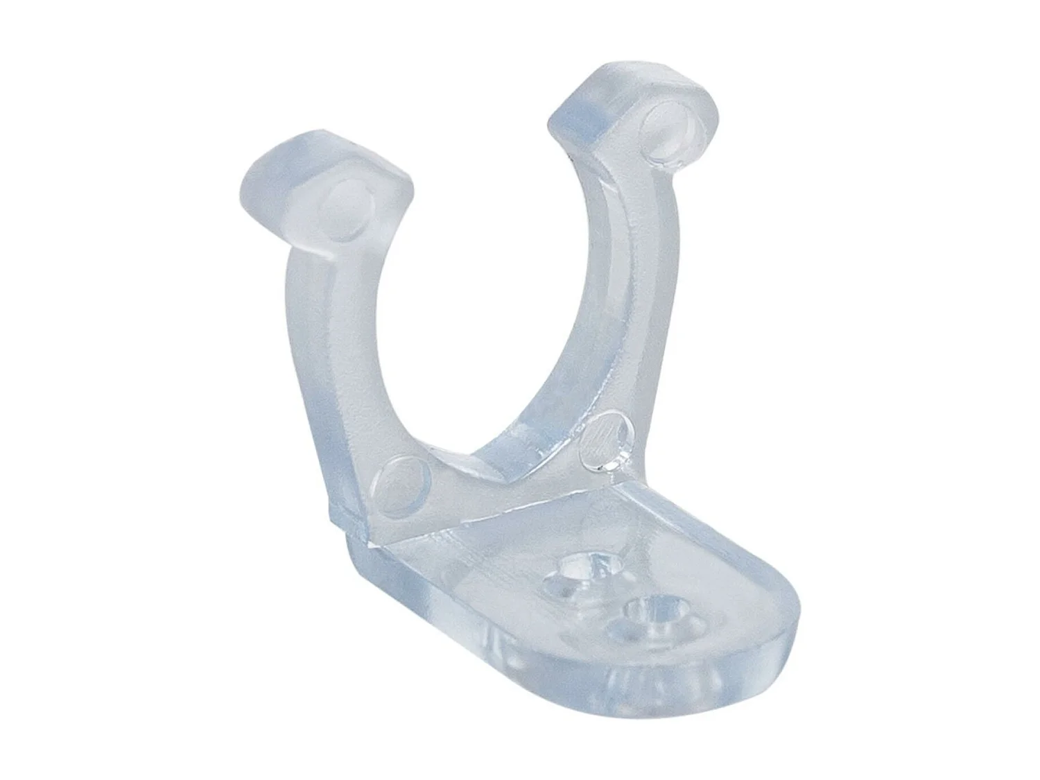 Clip di Fissaggio per Tubo Flessibile LED Circolare 220V AC 36 LED/m Ø13 mm Trasparente