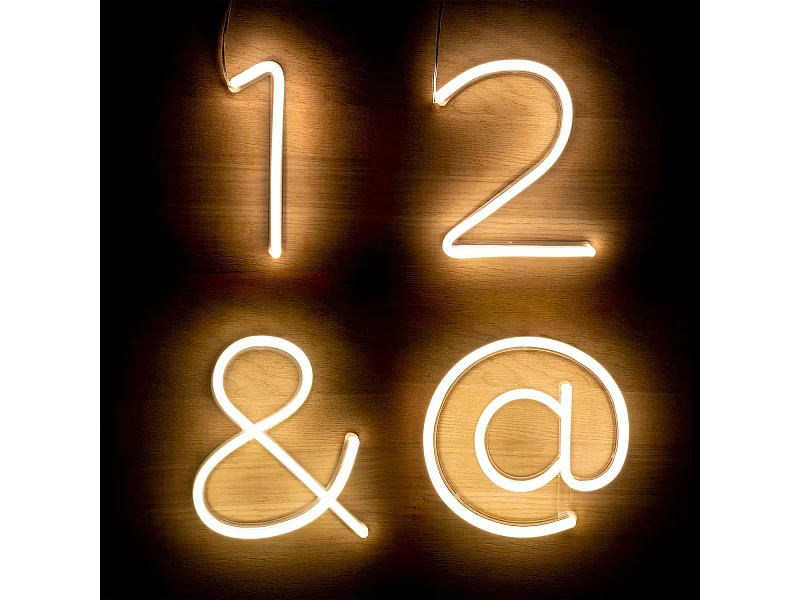 Numeri e Simboli LED Neon @