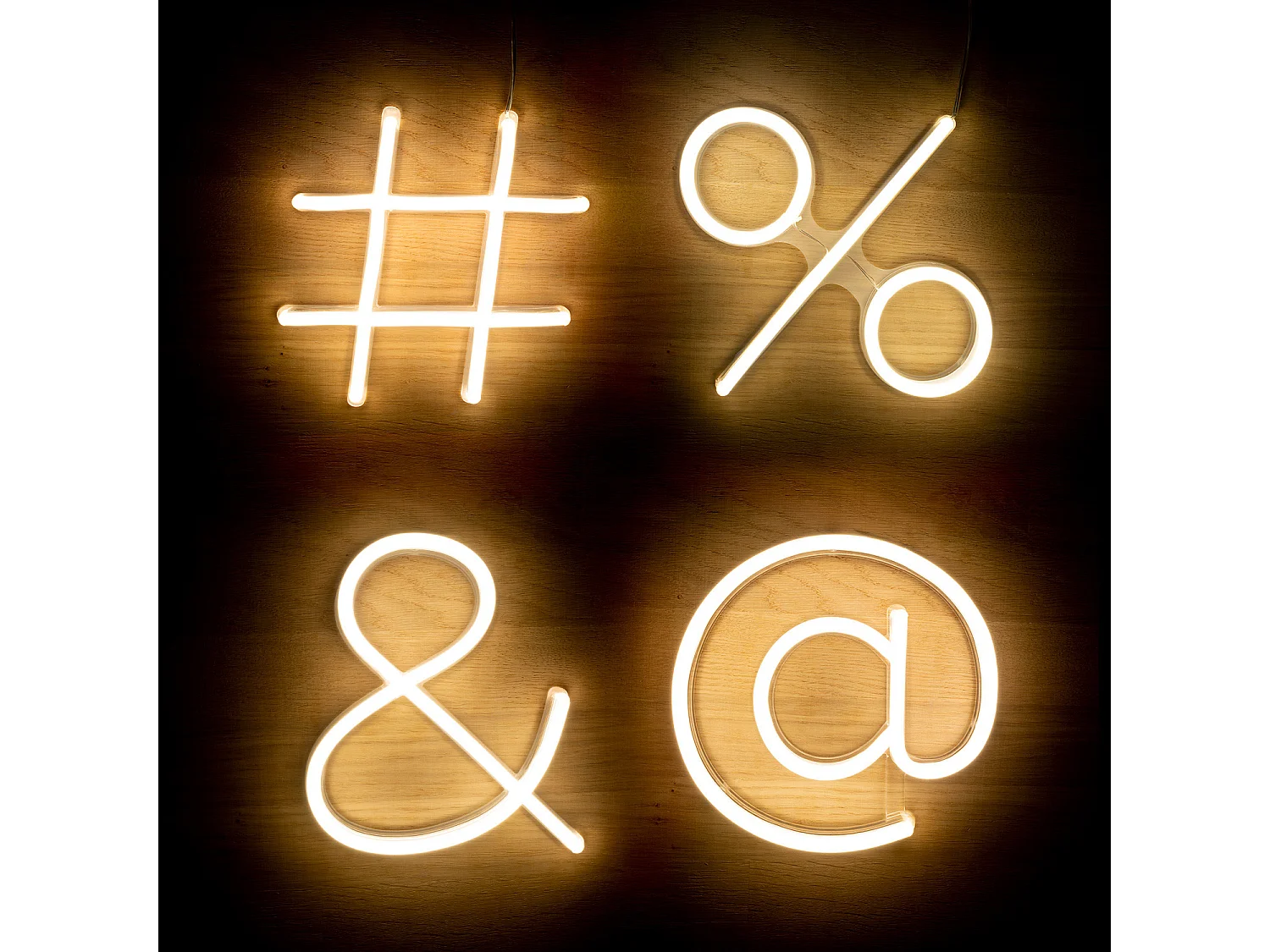 Números y Símbolos Neón LED @
