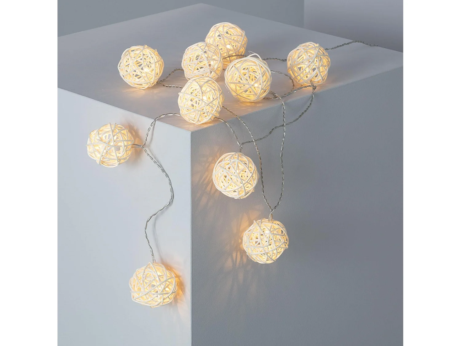 Guirlande Lumineuse LED Bhala 1.6m 3000K Blanc chaud