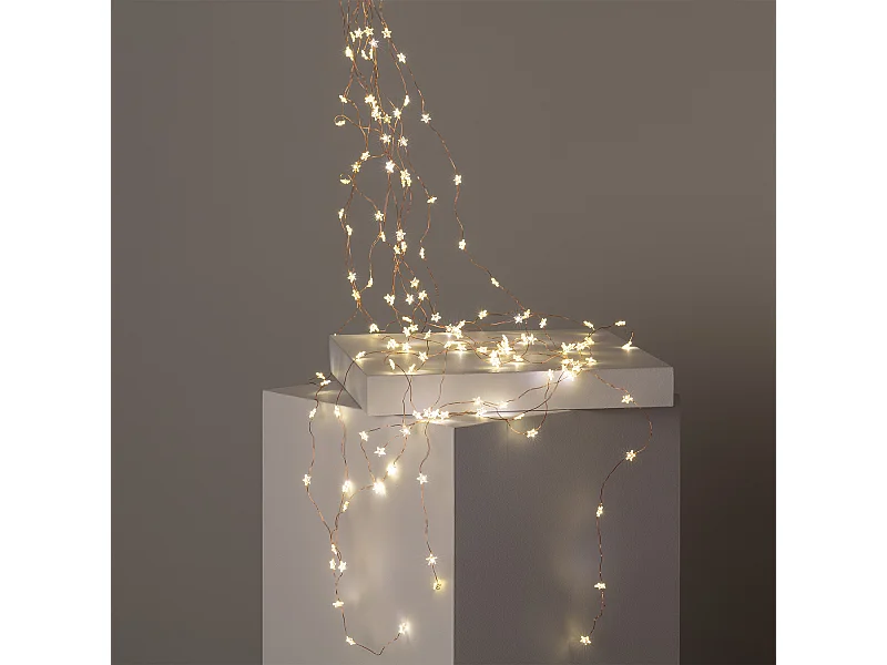 Ghirlanda di Luci LED Fireflies 1,4m 3000K Bianco Caldo