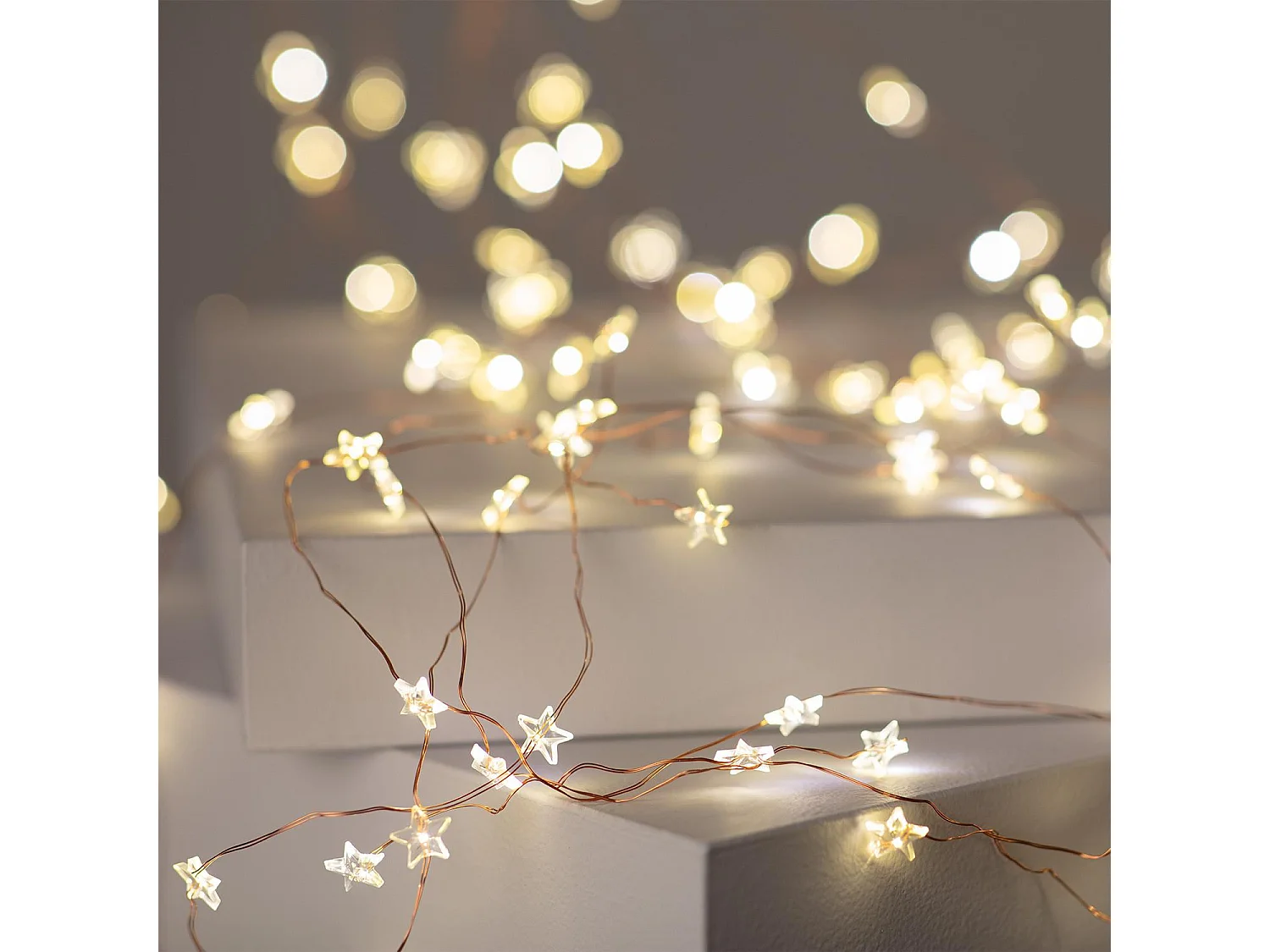 Guirlande Lumineuse LED Fireflies 1.4m  3000K Blanc chaud