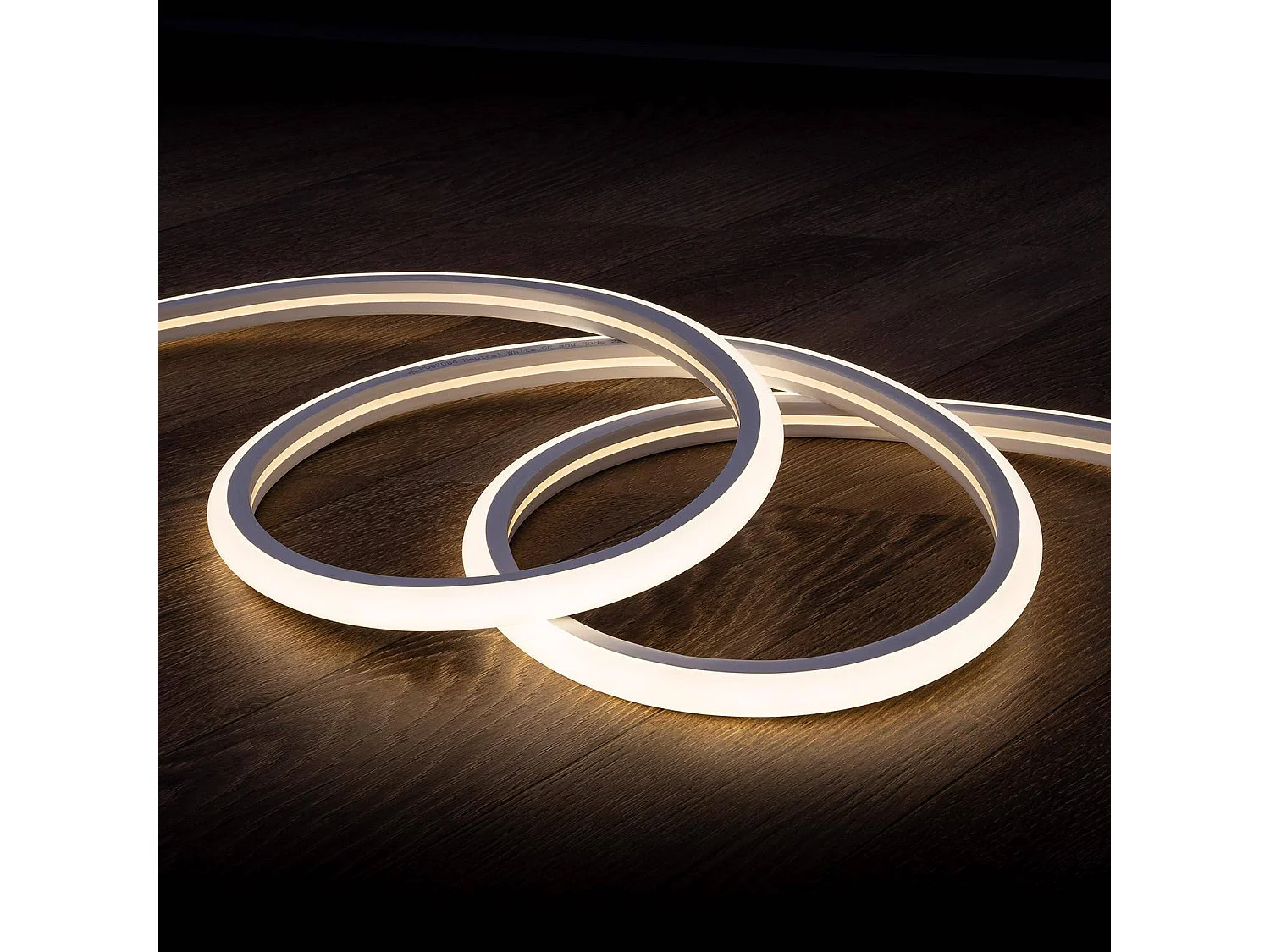 Gaine Néon LED Flexible Dimmable 7.5W/m 220V AC 120LED/m Semi-circulaire 180° Blanc Neutre IP67 sur Mesure Coupe tous les 100cm 16 m