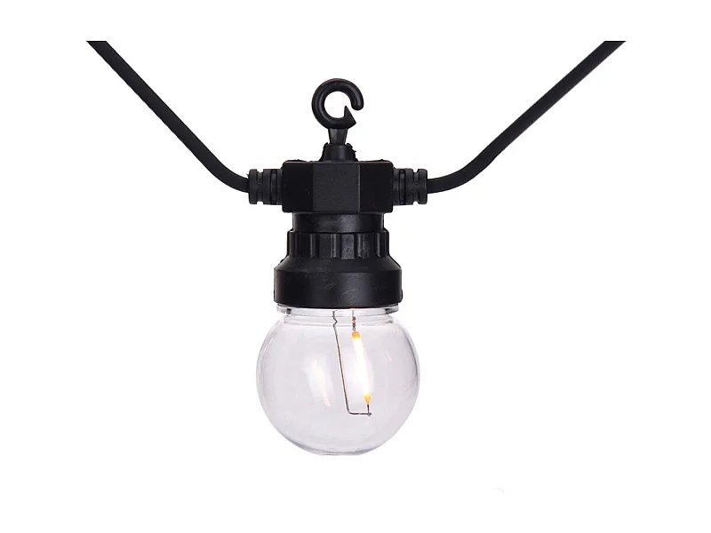 Ghirlanda LED per Esterni da 10 Lampadine Calderona 7.5m 2700K Bianco Caldo