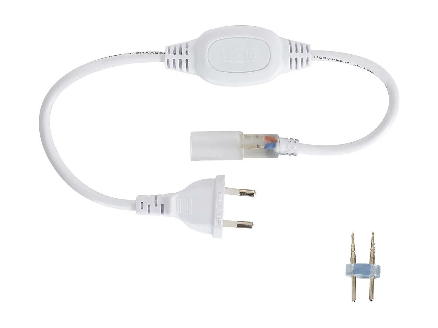 Néon LED Flexible 360º Rond Dimmable 120LED/m 220V AC Rouge IP67 sur Mesure Coupe tous les 100cm 19 m