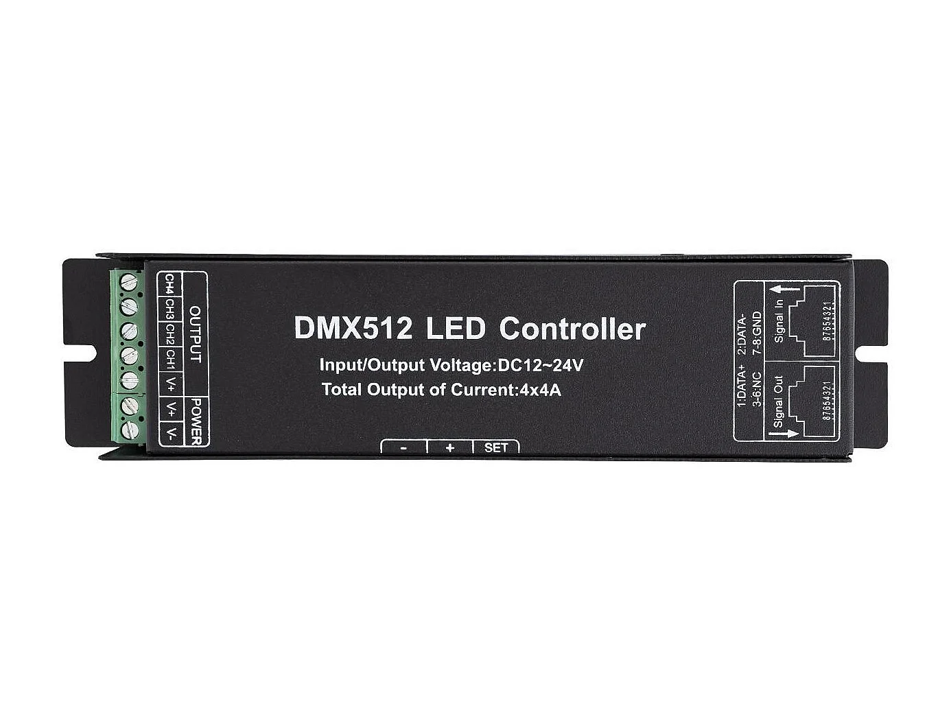 Contrôleur DMX512 4 Canaux