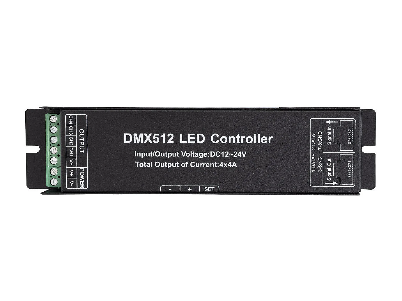Contrôleur DMX512 4 Canaux