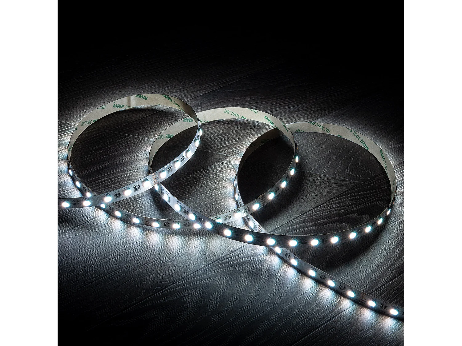 Tira LED 24V RGBW SMD 60LED/m 5m 12W/m Ancho 12mm Corte 10cm IP20 RGBW