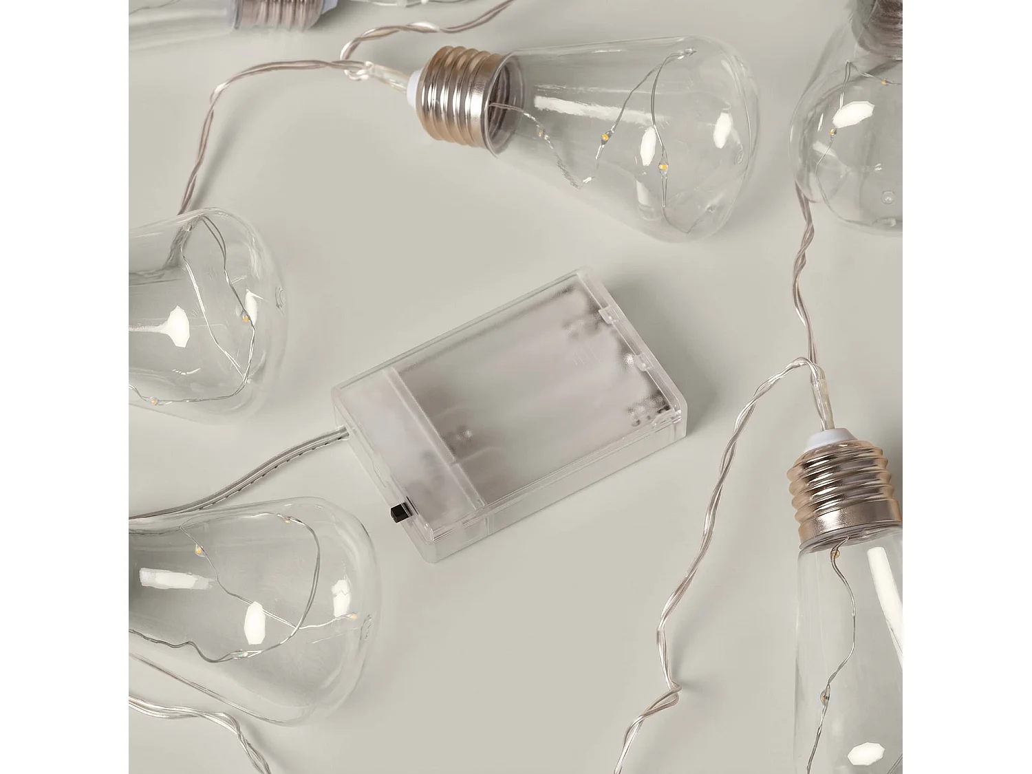 Guirnalda de Bombillas LED Edison 2m 3000K Blanco Cálido