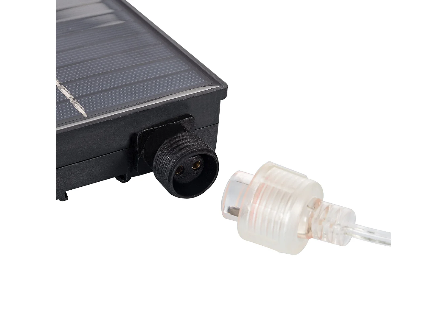 Ruban LED Extérieur Solaire 3.7V DC 30LED/m 5m IP65 Largeur 8mm coupe tous les 3cms 4000K Blanc neutre