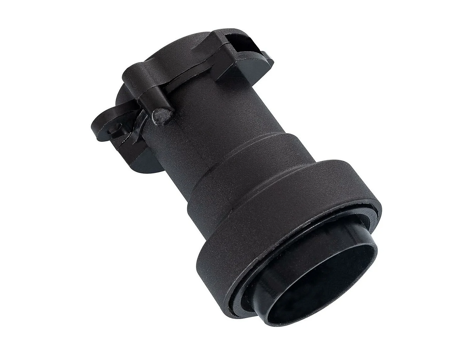 Guirlande Extérieure IP44 Câble Électrique Plat avec Douilles E27 sur Mesure Noire  20 m