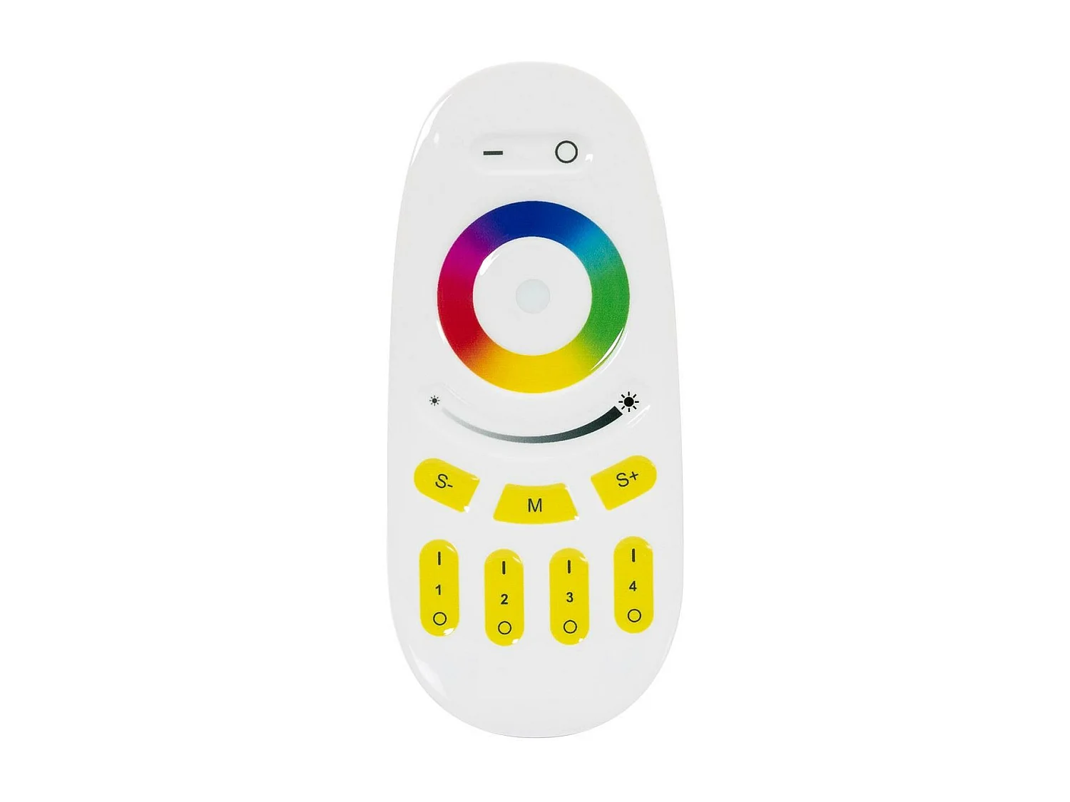 Contrôleur RGB 12/24V DC avec Télécommande RF 4 Zones RGB